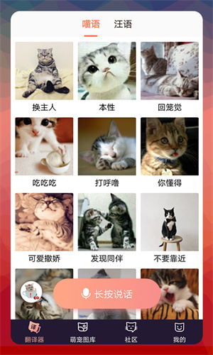 猫狗语翻译器