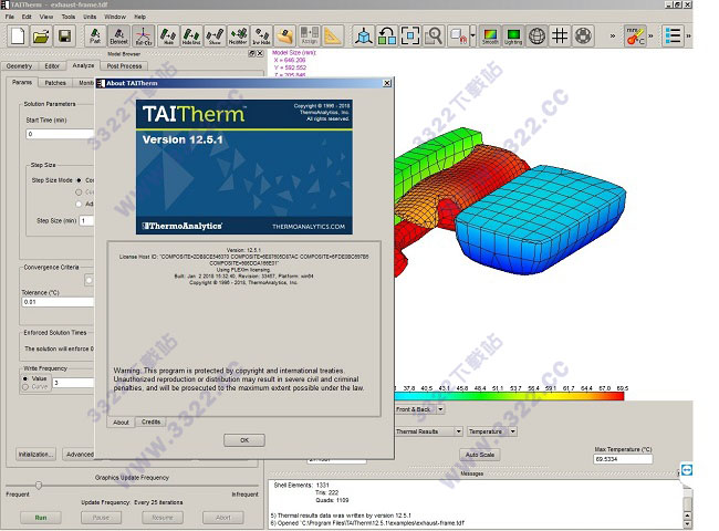 热分析软件TAITherm